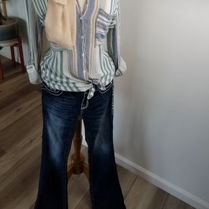 Rock Revival Jean's, Top, Scarf